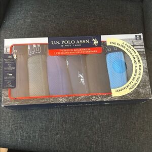 NEW 🆕 U.S. Polo Assn. Men's 7-pack Boxer Briefs size XL
